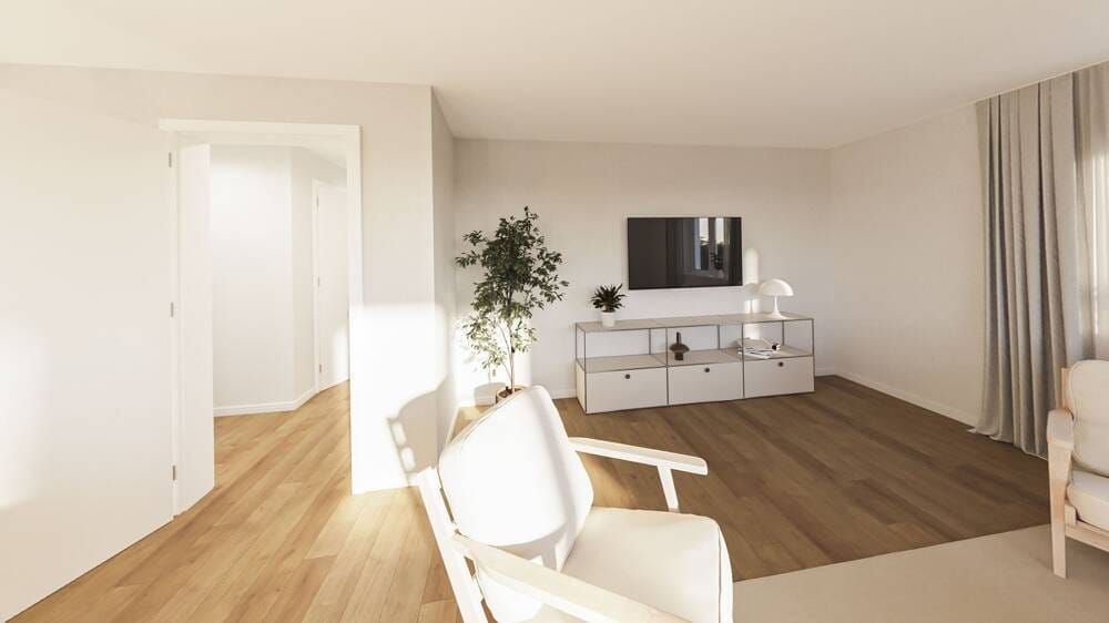Immobilie in Neukirchen bei Sulzbach-Rosenberg - Neubau: KfW-40 - 3 Zimmerwohnung im 1. OG mit Balkon, Garage und Aufzug in Neukirchen - Bild 3