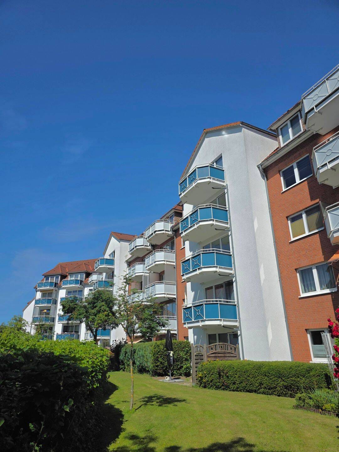 Immobilie in Stralsund - Charmante 1-Zimmer-Wohnung mit Terrasse in Stralsund, Grünthal-Viermorgen - Bild 1