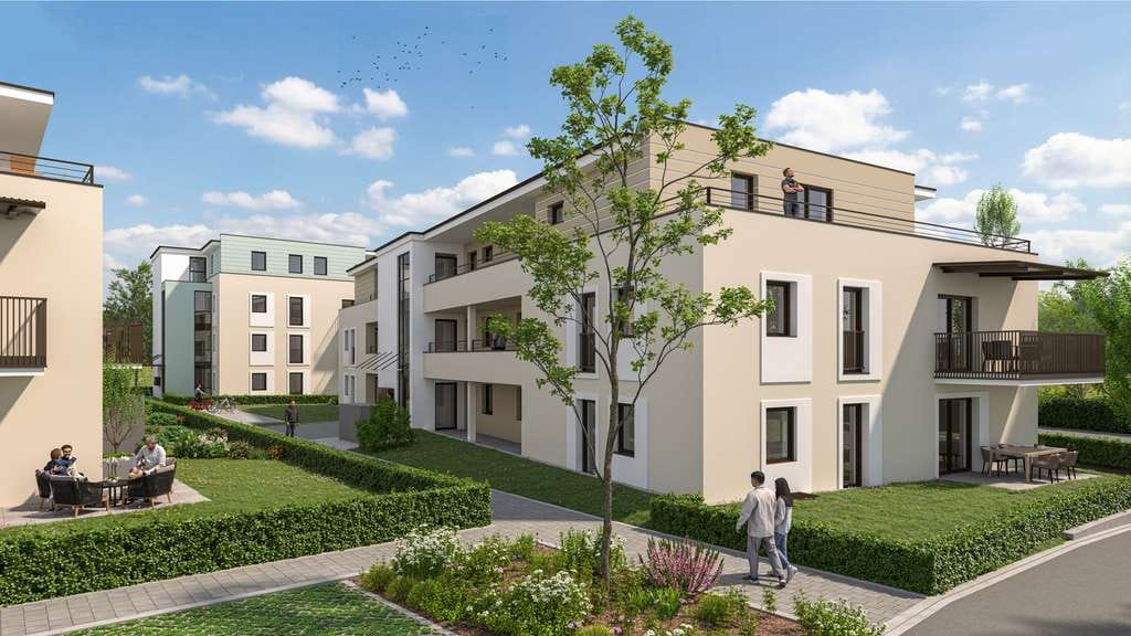 Immobilie in Winhöring - Helle 3-Zimmer-Wohnung mit überdachtem Balkon - Bild 0