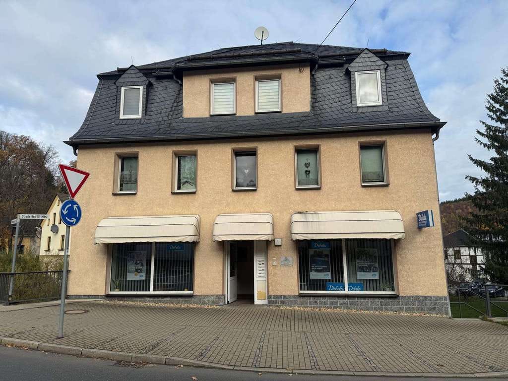 Immobilie in Schwarzenberg/Erzgebirge - Vollvermietetes Wohn- und Geschäftshaus in Schwarzenberg! - Bild 0
