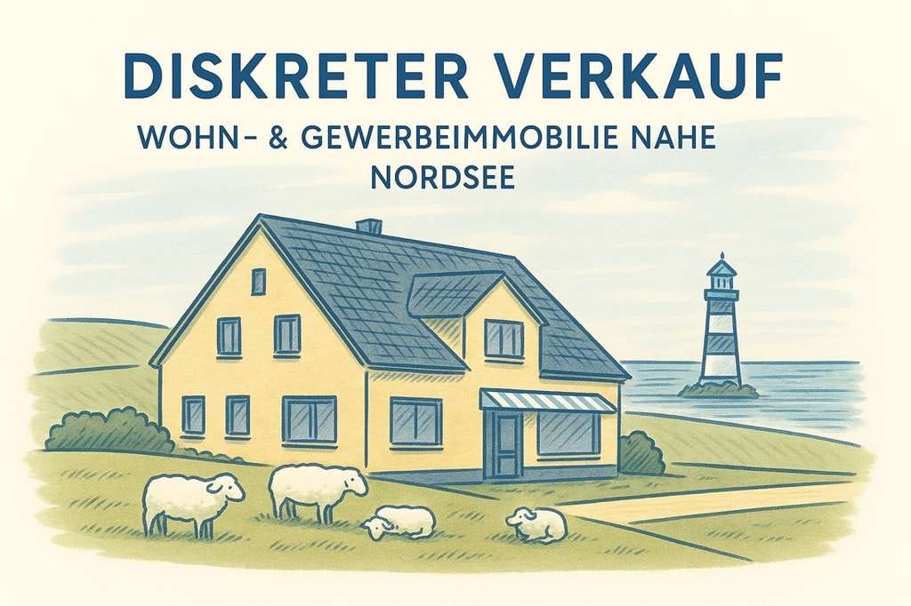 Immobilie in Westerdeichstrich - Diskreter Verkauf: Wohn- & Gewerbeimmobilie nahe Nordsee - Bild 0