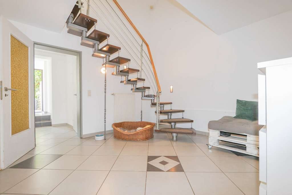 Immobilie in Korschenbroich - Gepflegte Maisonettewohnung mit Balkon, Gartenanteil und Stellplatz 
in ruhiger Wohnlage in Kleinen - Bild 3