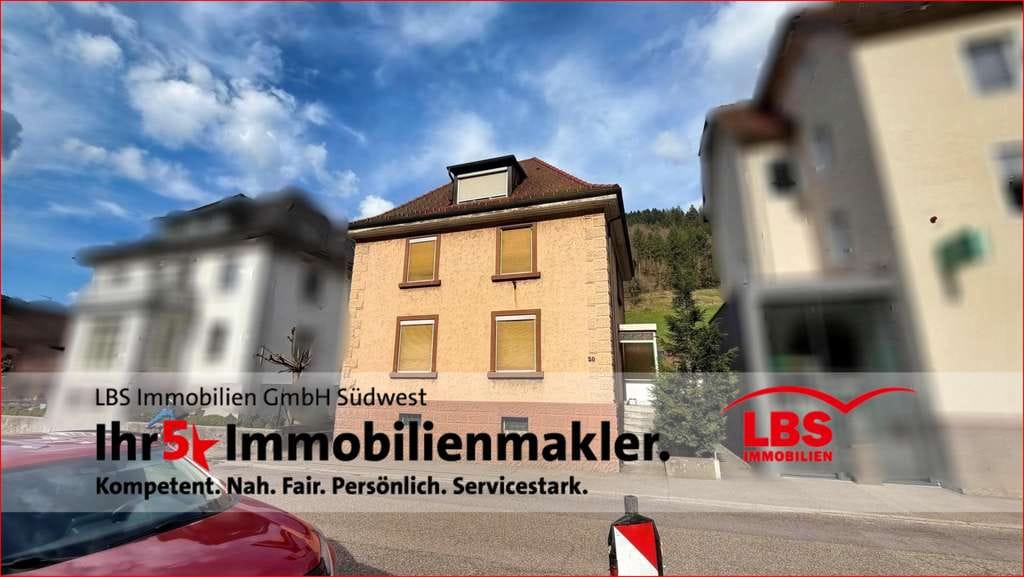 Immobilie in Oberwolfach - Charmantes Ein-/Zweifamilienhaus in Wolfach - Bild 1