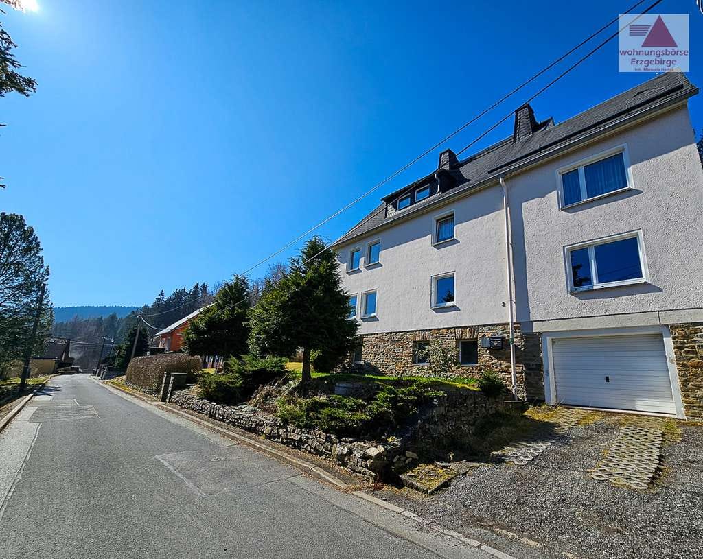 Immobilie in Breitenbrunn/Erzgebirge - Wohnen mit Blick auf den Weihnachtsberg - Mehrgenerationenhaus in ruhiger Lage von Rittersgrün - Bild 0