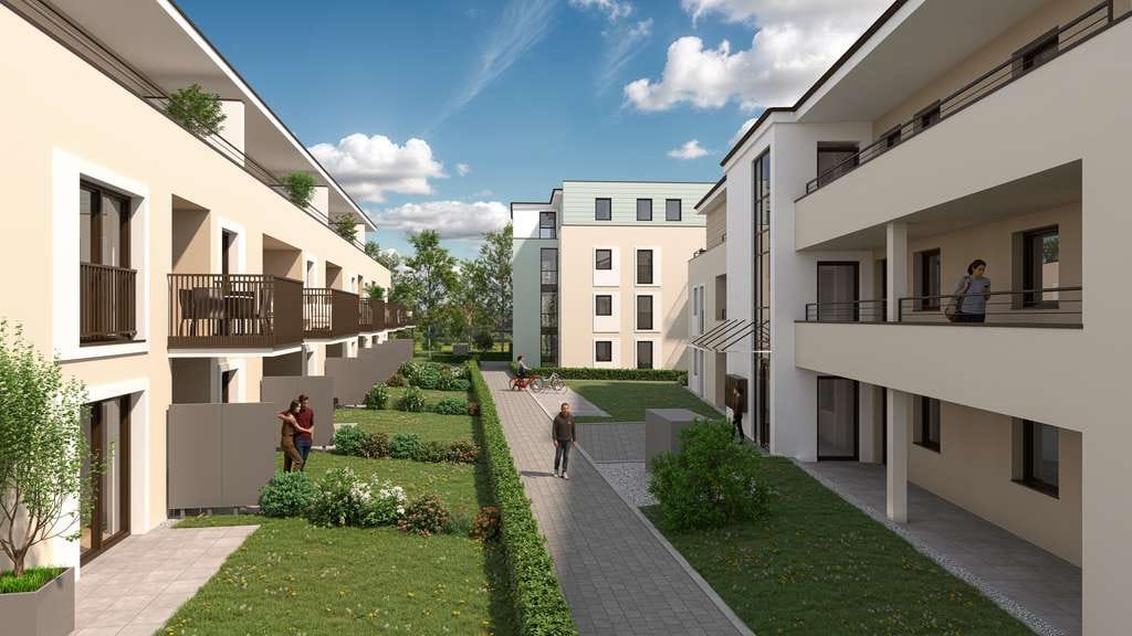 Immobilie in Winhöring - Großzügige 3-Zimmer-Wohnung mit Balkon - Bild 0
