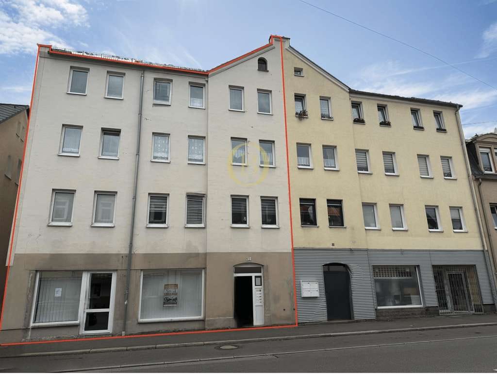 Immobilie in Wilkau-Haßlau - Wohn- und Geschäftshaus mit 265 m² Wohnfläche + über 10% Rendite p.a & Energieklasse A - Bild 1