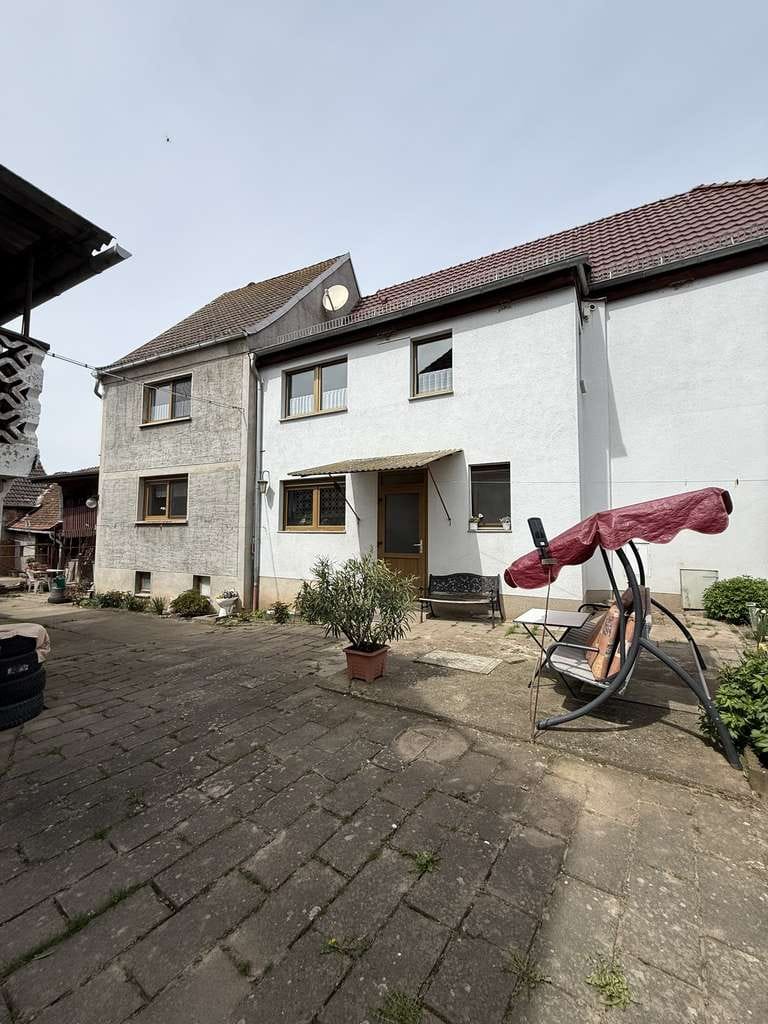 Immobilie in Kölleda - Bauernhaus mit viel Platz, großem Hof, Scheune und Gartenidylle in Großmonra5+10+18+9+7+3+10+5+14+8 - Bild 2