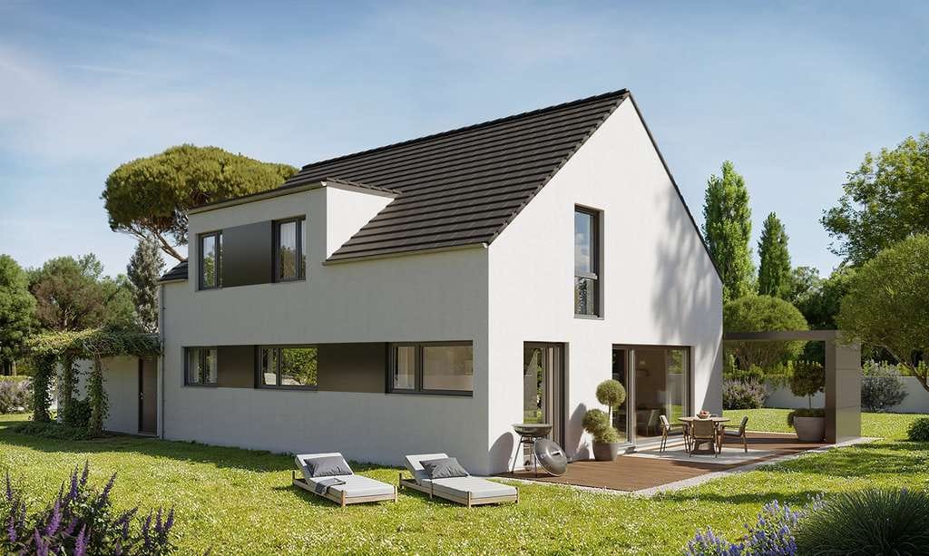 Immobilie in Grolsheim - Modernes Einfamilienhaus in massiver Bauweise in Grolsheim - Bild 1