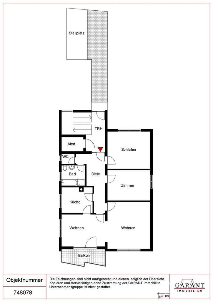 Immobilie in Güglingen - *** Renovieren, einziehen, wohlfühlen - 4 Zimmer-Wohnung im Erdgeschoss *** - Bild 0