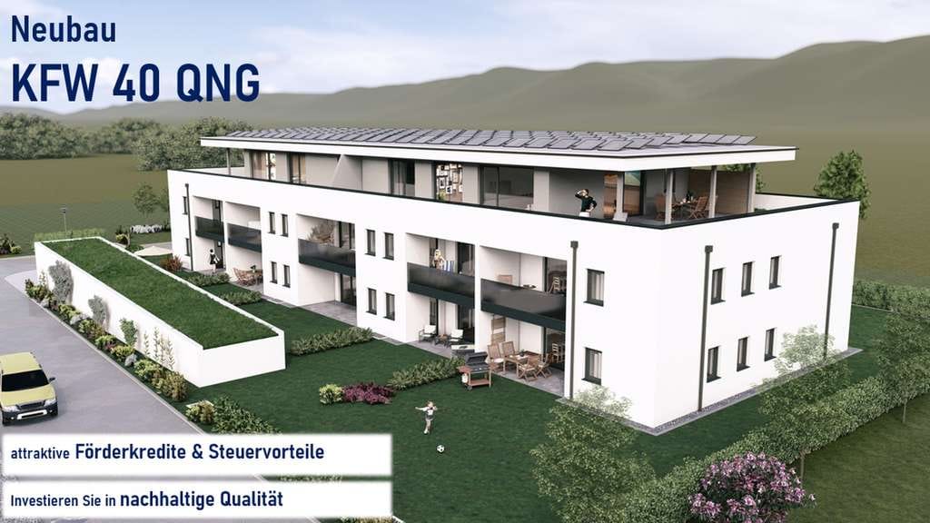 Immobilie in Julbach - Penthouse-Wohnung im KfW-40-QNG Standard - WHG 11 - 107qm - Bild 0