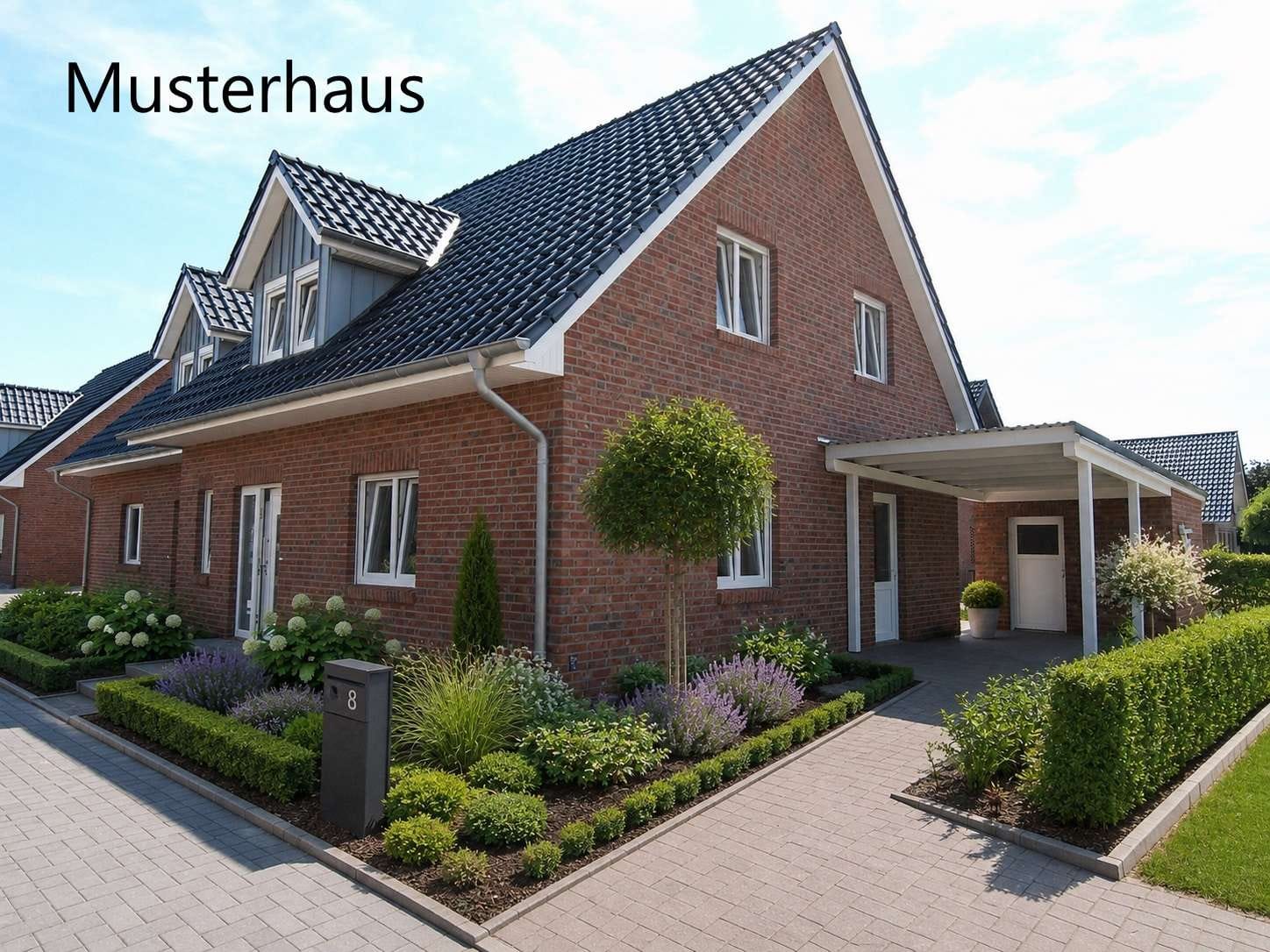 Immobilie in Walchum - Provisionsfrei für Käufer! Hochwertige Neubau-Doppelhaushälfte im Emsland - Bild 4