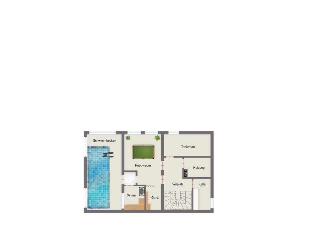 Immobilie in Emmering - DHH mit Pool und schönem Garten in Emmering - Bild 4