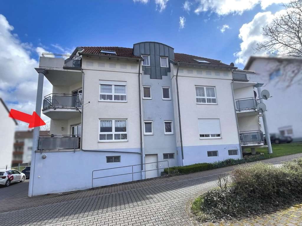 Immobilie in Kirchheimbolanden - Attraktive Kapitalanlage: Vermietete 2-Zimmer-Erdgeschosswohung  - Bild 1