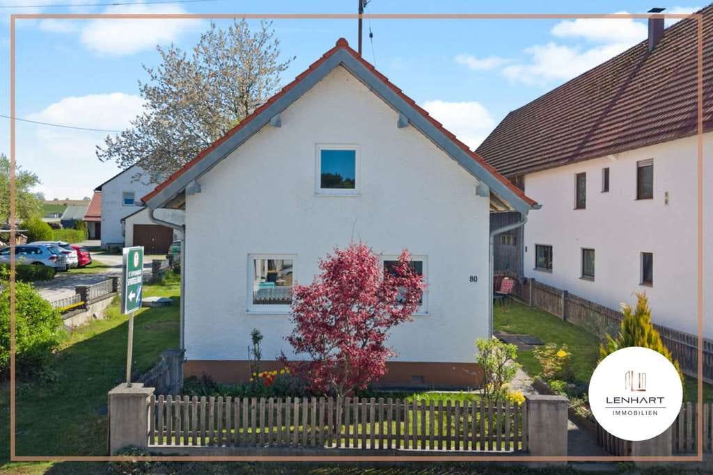 Immobilie in Breitenbrunn - *Käuferprovisionsfrei*Kompaktes Einfamilienhaus in Loppenhausen mit großem Grundstück & Potenzial* - Bild 1