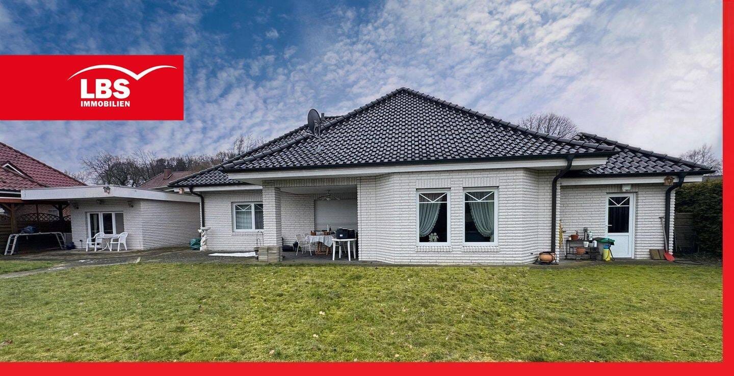 Immobilie in Lähden - Moderner Bungalow mit separater Ferien,-/Einliegerwohnung in Lähden - Bild 1