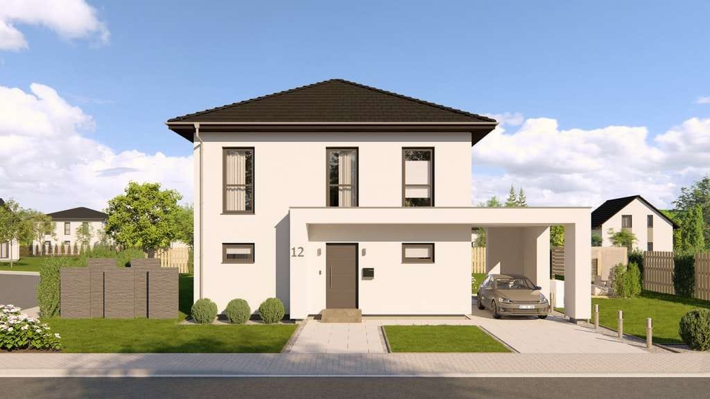 Immobilie in Rosenau - Pure Home 4 in Wusterwitz: klare Architektur, flexible Wohnideen - Bild 1