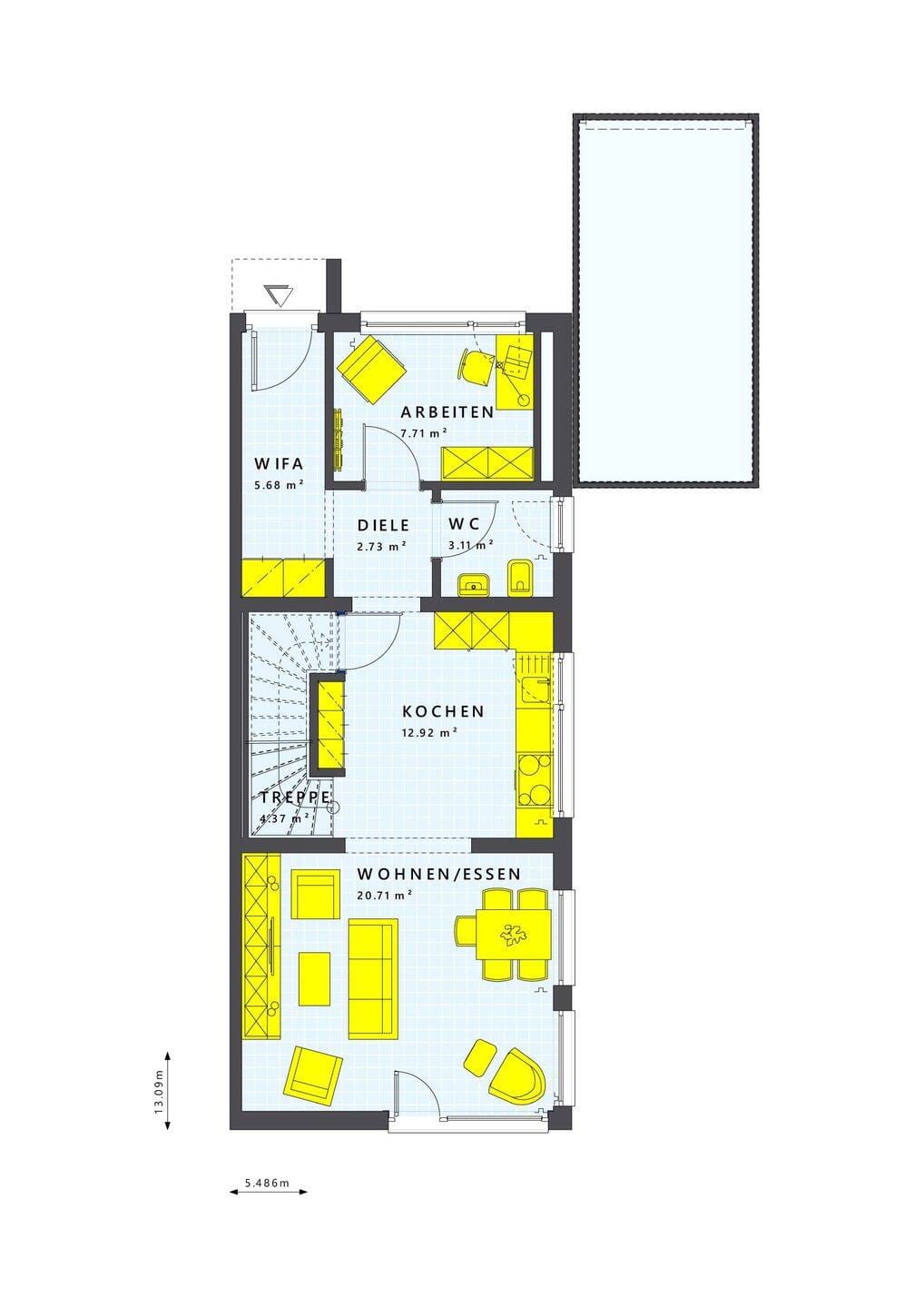 Immobilie in Ruhpolding - LivingHaus - Deine maßgeschneiderte Doppelhaushälfte - 117 - Bild 1