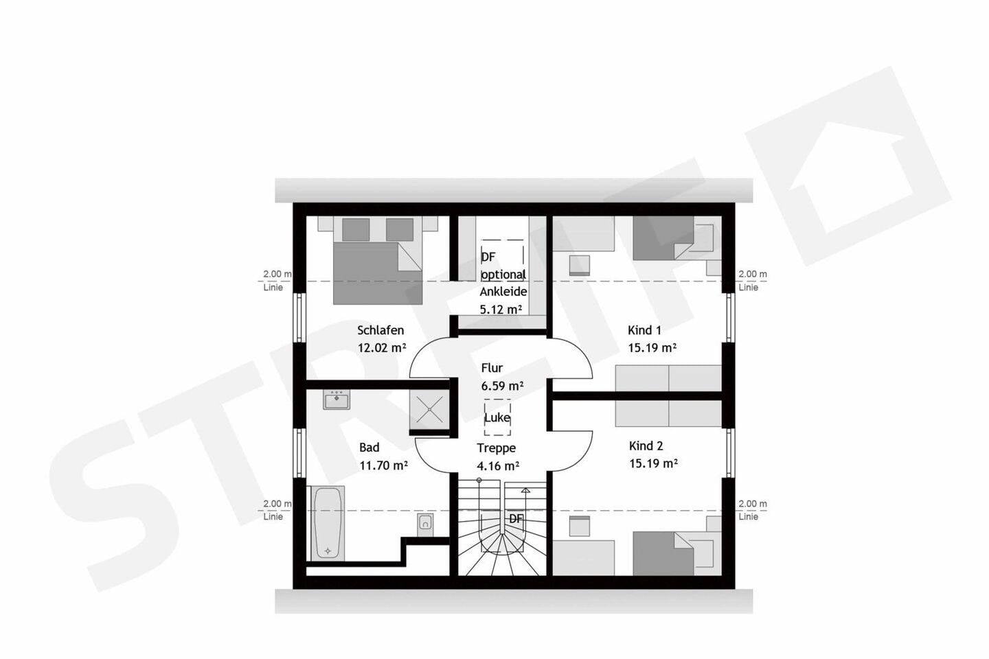 Immobilie in Hitzhofen - Individuell geplantes Einfamilienhaus in Hitzhofen - Bild 2