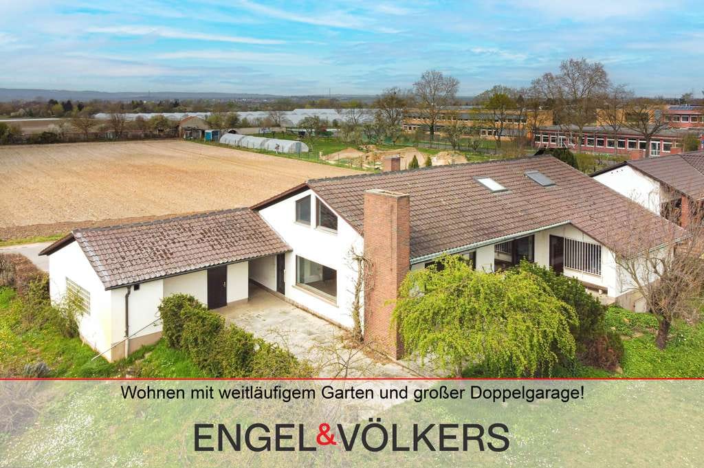Immobilie in Lambsheim - Lichtdurchflutetes Wohnen mit weitläufigem Garten und großer Doppelgarage! - Bild 0