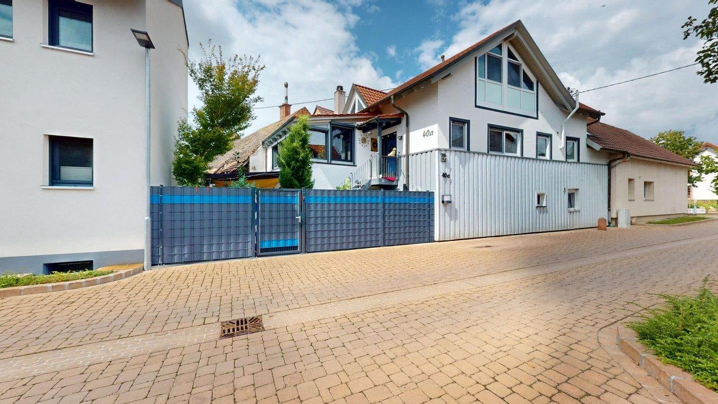 Immobilie in Wyhl - Maisonette im Doppelhaus-Stil mit privatem Innenhof - Bild 0