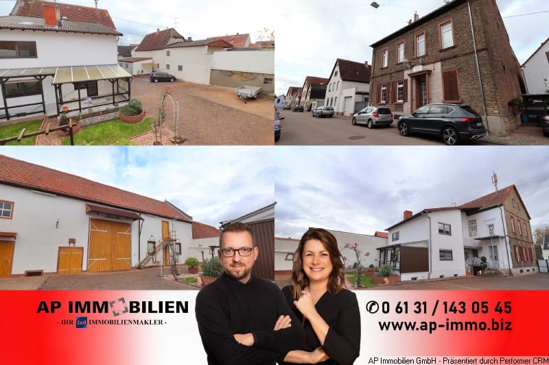 Immobilie in Gimbsheim - Gimbsheim - Anwesen mit viel Platz und Möglichkeiten *PROVISIONFREI F. D. KÄUFER* - Bild 0