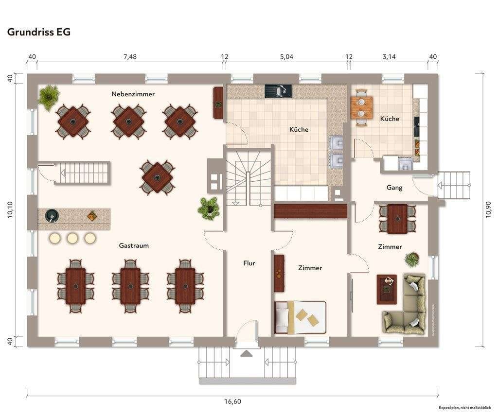 Immobilie in Schwanau - Immobilienensemble mit Mehrwert:Wohnen,Gewerbe,& Neubaupotenzial nahe Europapark  - Bild 1