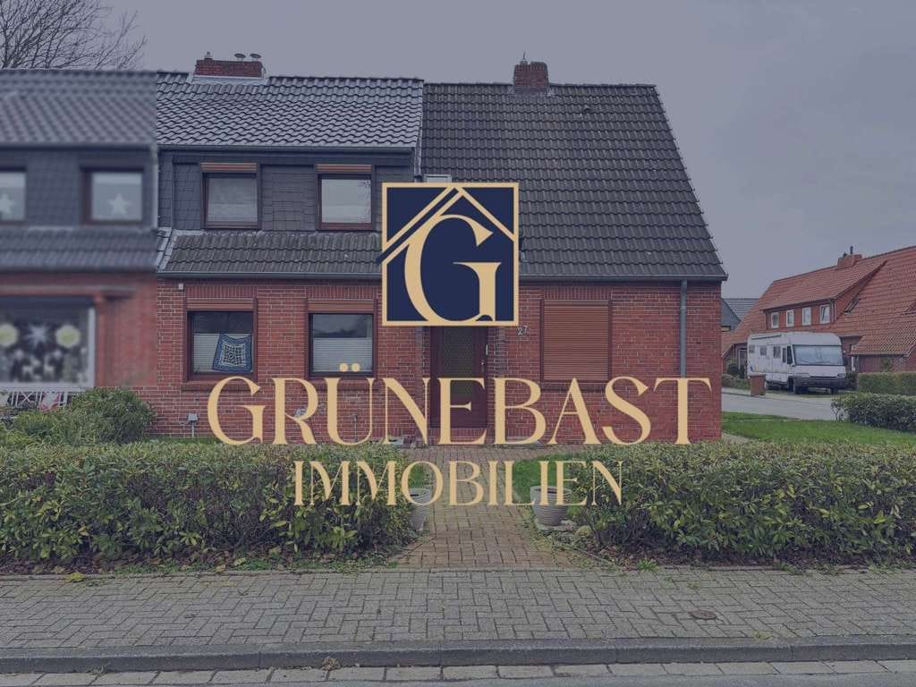 Immobilie in Schortens - Doppelhaushälfte in Roffhausen - Wohnen und Vermieten unter einem Dach - Bild 0