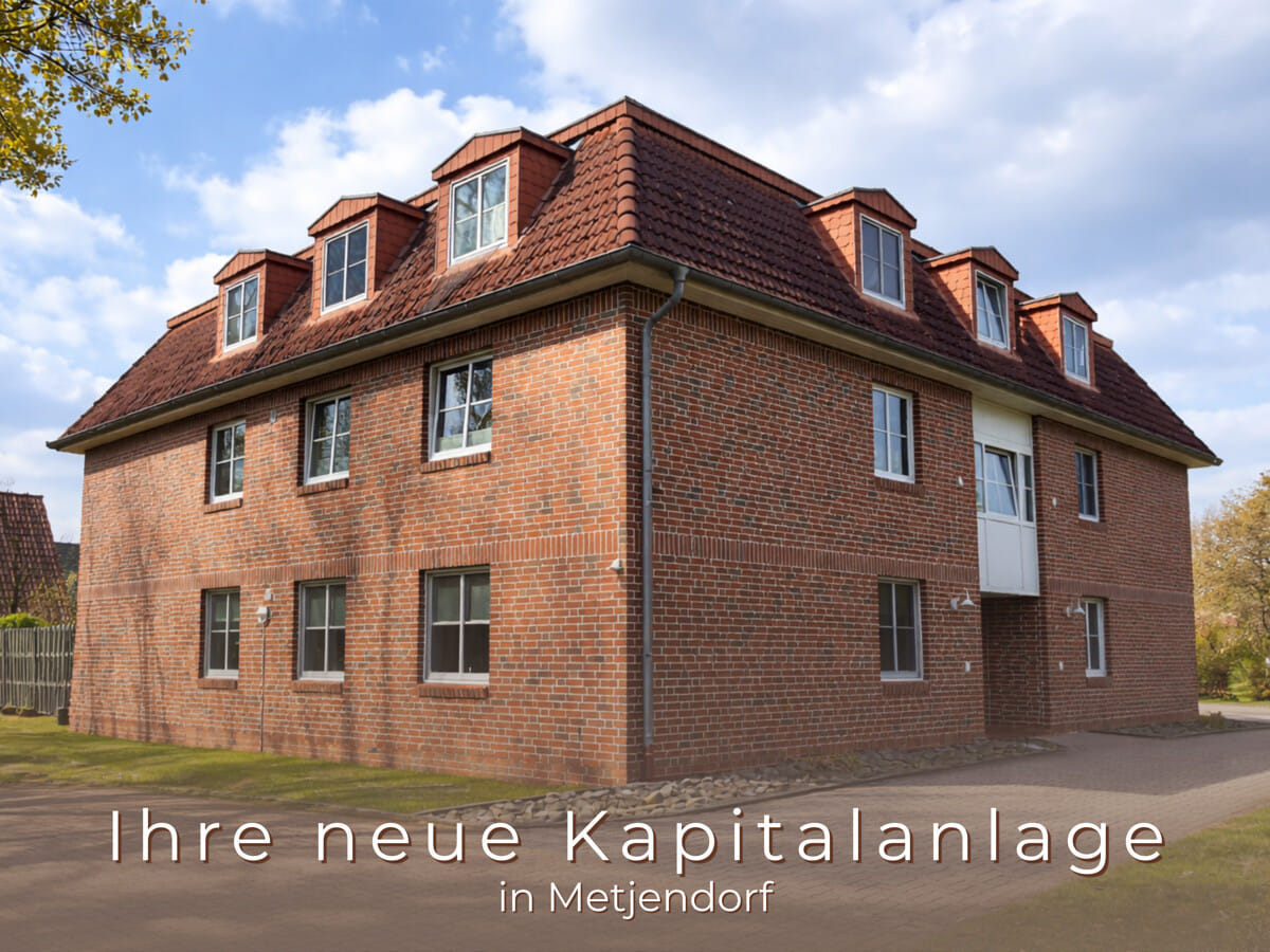 Immobilie in Wiefelstede - Attraktive Kapitalanlage: Vermietete Dachgeschosswohnung mit Balkon & Stellplatz in Metjendorf - Bild 0