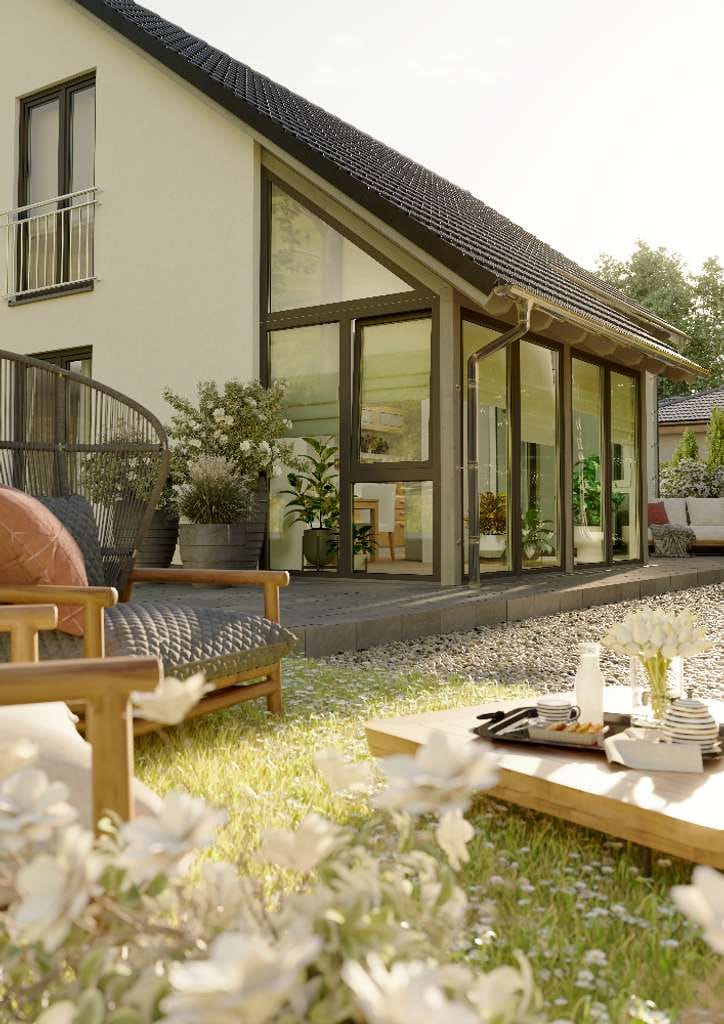 Immobilie in Gierstädt - INKLUSIVE Wintergarten & Carport: Energiesparend, bezahlbar & gemütlich. Massivhaus in Gierstädt - Bild 3