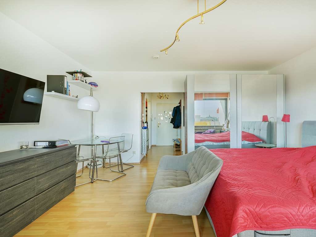 Immobilie in Karlsruhe - Top-Lage Karlsruhe City: Vermietete 1-Zimmer-Wohnung mit Balkon nahe Europaplatz - Bild 4