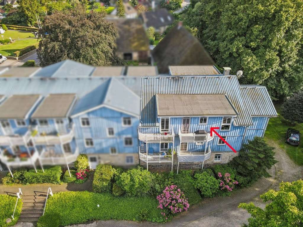 Immobilie in Borgwedel - Borgwedel - Charmante Dachgeschossperle mit zwei Balkonen und Blick zur Schlei - Bild 1
