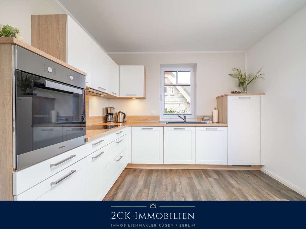 Immobilie in Mönchgut - 3 Zimmer 98m² Eigentumswohnung mit Südterrasse und  Boddenblick in Groß Zicker, inkl. Stellplatz! - Bild 2