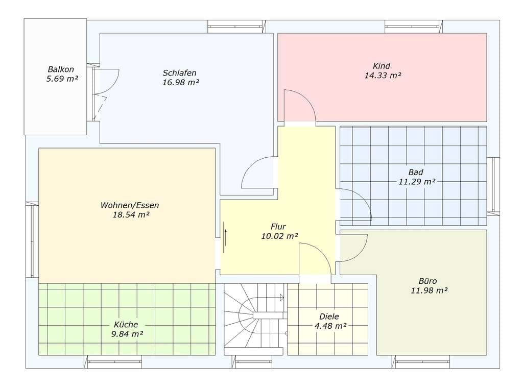 Immobilie in Krostitz - Angebot für 2 Familien – z.B. 3 Pers. + 4 Pers. – Grundriss variabel – Grundstückspreis inklusive - Bild 3