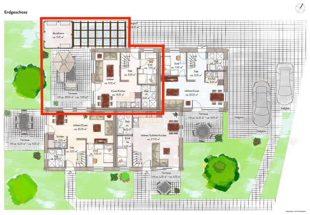 Immobilie in Schaalby - Provisionsfrei! Inkl. Terrasse & Carport in Schaalby bei Schleswig - Bild 0