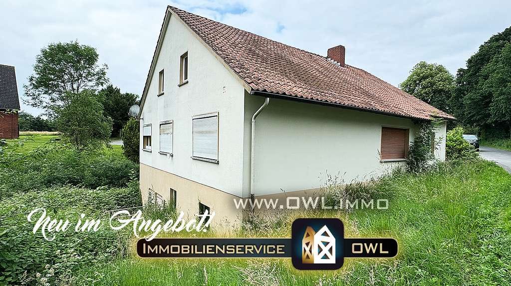 Immobilie in Porta Westfalica - ::: Charmantes Einfamilienhaus zum Schnäppchenpreis mit großem Potenzial in idyllischer Lage von PW. - Bild 0