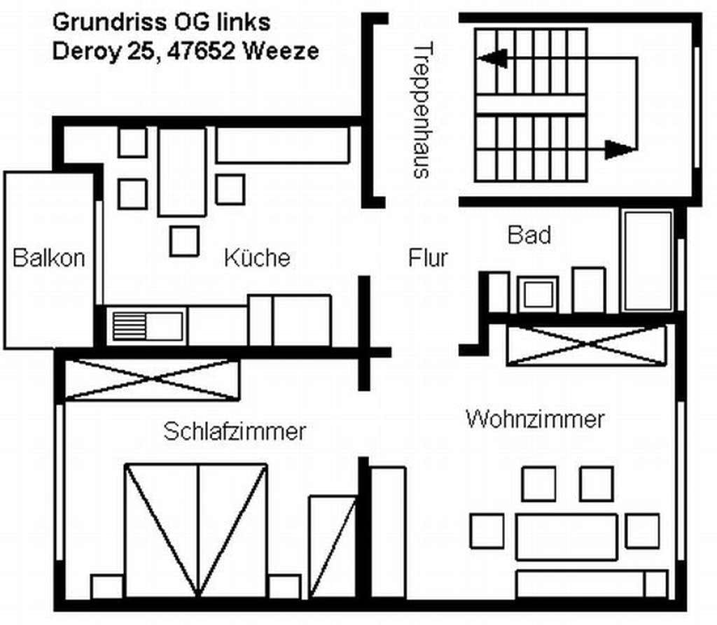 Immobilie in Weeze - 2 Zimmer Wohnung mit Balkon im Moment vermietet - Bild 4