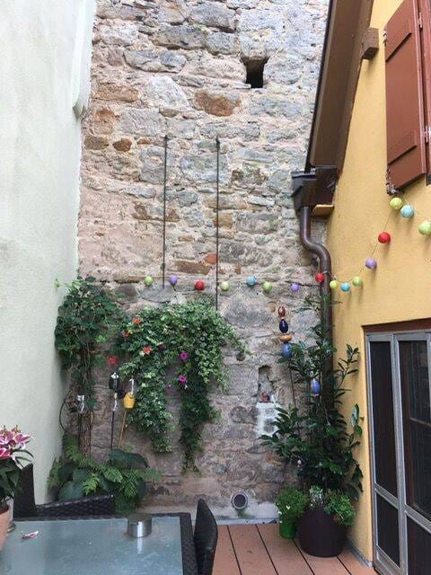 Immobilie in Dinkelsbühl - Sanierte Wohnung auf drei Etagen, 2 Terrassen, großer Schuppen und all das in der Altstadt - Bild 0