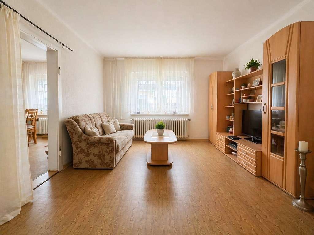 Immobilie in Heideblick - Doppelhaushälfte mit 1.031 m² Grundstück, 2 Garagen & Potenzial in Luckau - Bild 2