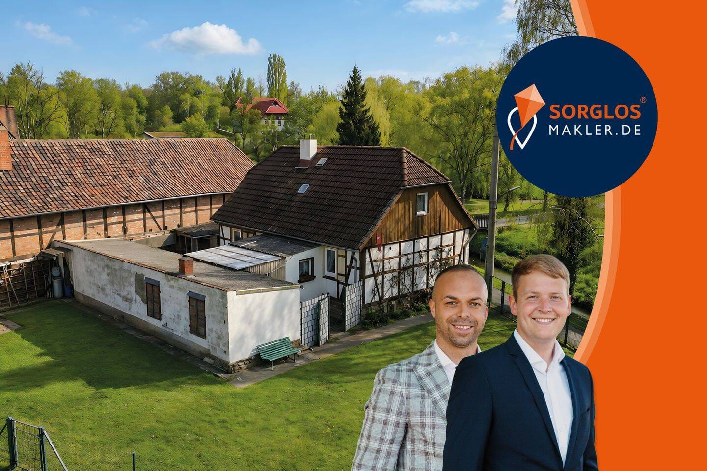 Immobilie in Oschersleben - Idyllisches Einfamilienhaus mit Hof, Garten und Gestaltungspotenzial in Hornhausen - Bild 0