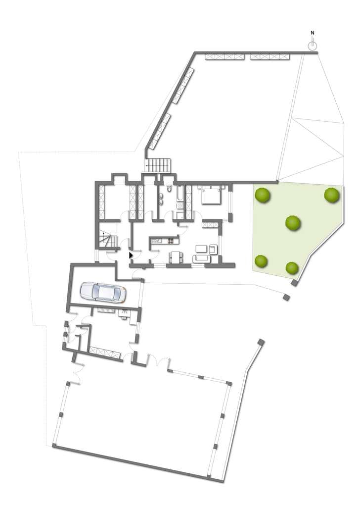 Immobilie in Bischofswiesen - Mehrfamilienhaus mit Werkstatt und Lagerfläche in Bischofswiesen - Bild 1