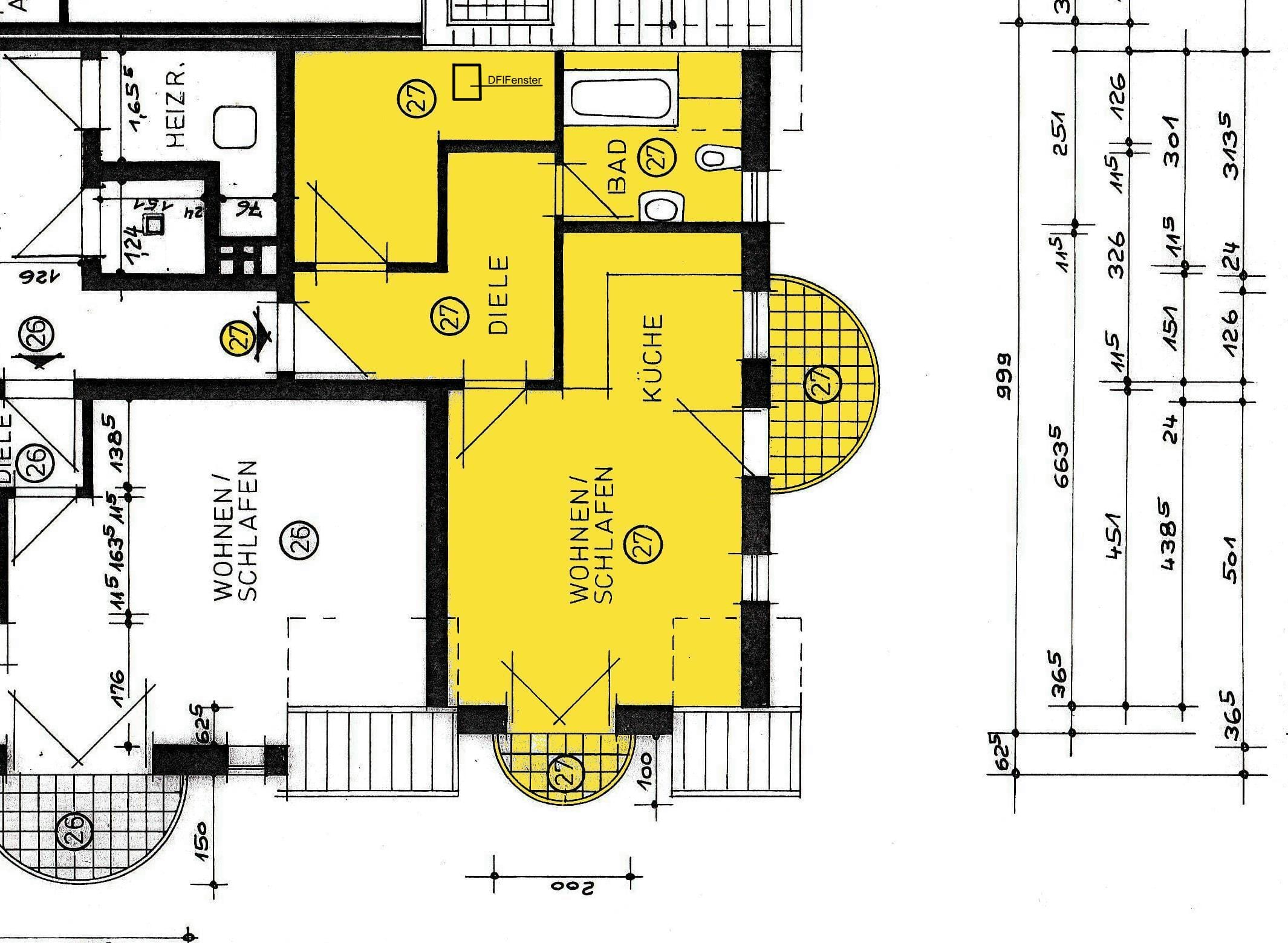 Immobilie in Schortens - Top gepfl. Dachgeschoß-Wohnung in ruhiger Zentrumslage - Bild 1