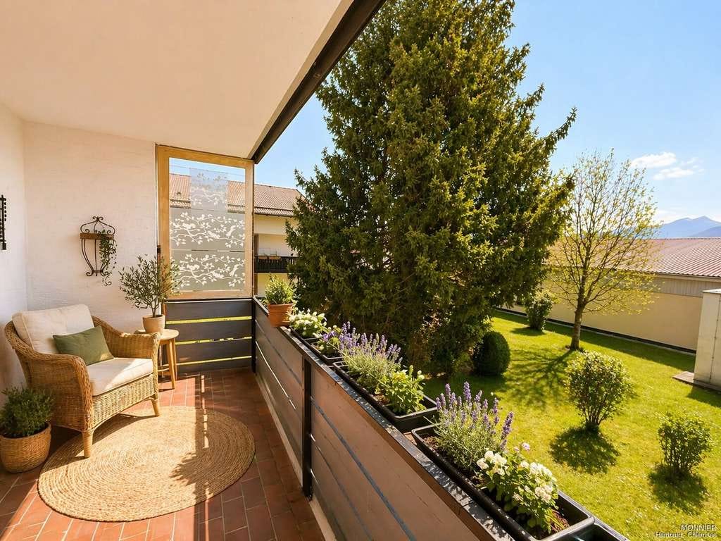 Immobilie in Chiemsee - Charmante 3 Zi. mit traumhaftem Bergblick - Bild 3