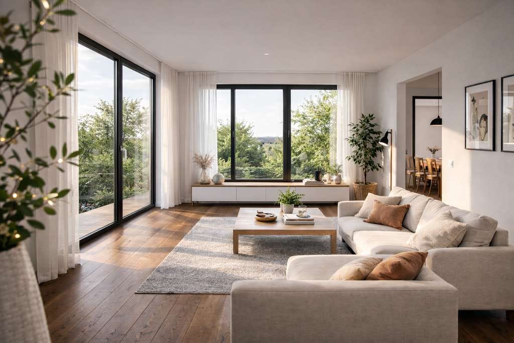 Immobilie in Grasbrunn - Exklusives Architektenhaus mit 8 Zimmern & modernster Haustechnik - Bild 1