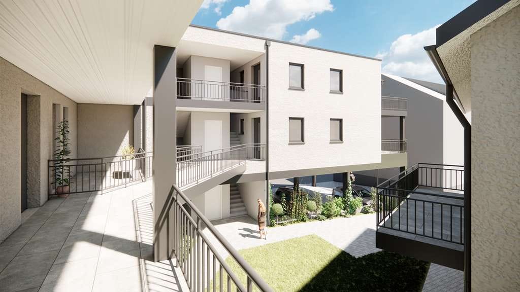 Immobilie in Laufach - Neubau! 3-Zimmerwohnung mit Balkon u. PV-Anlage - Bild 3