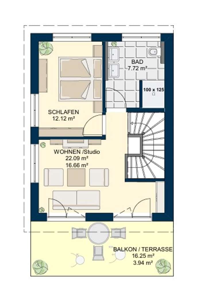 Immobilie in Schwörstadt - Moderne Doppelhaushälfte in Schwörstadt - Zuhause zwischen Rhein, Nautur und Lenbensqualität - Bild 4