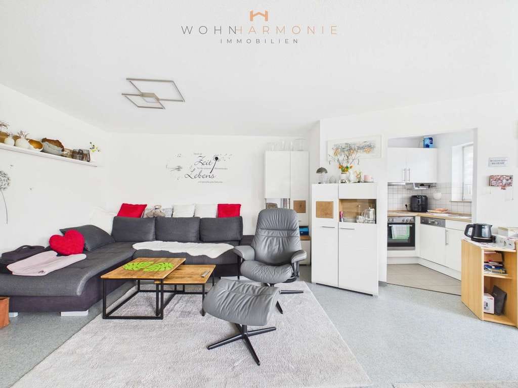 Immobilie in Niedernhall - Panoramablick 2,5 Z.i Whg. mit Stellplatz & Balkon - Bild 1