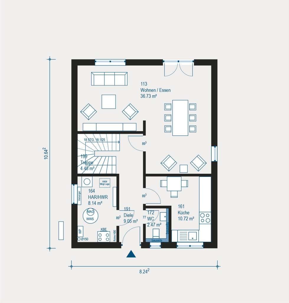 Immobilie in Neukirch - modernes Einfamilienhaus mit Grundstück in schöner Gemeindelage - Bild 1