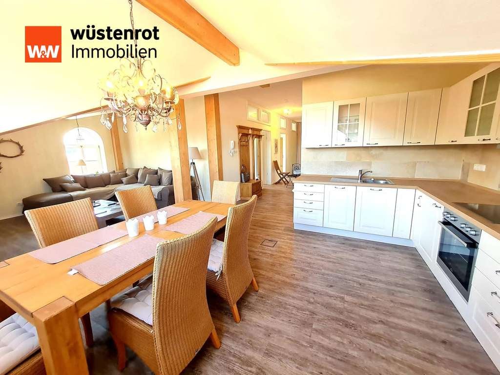 Immobilie in Grassau - Dachgeschosswohnung Ensamble - 159  m² -unverbaubarer  Ausblick im Ortskern von Grassau zu verkaufen - Bild 3