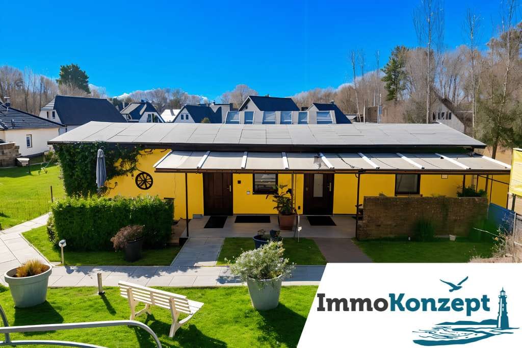 Immobilie in Karlshagen - Bungalow auf Usedom – 2 Wohneinheiten, ca. 75m² Wfl, 496 m² Grundstück & 2 Terrassen in Trassenheide - Bild 0