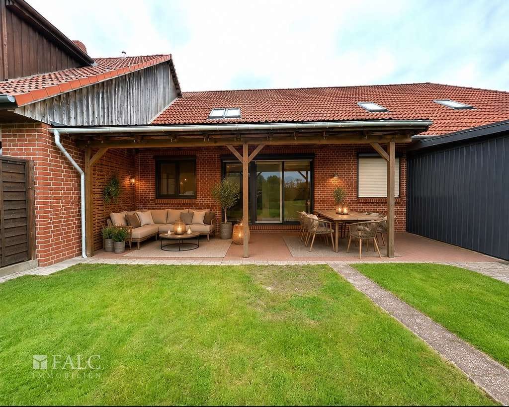 Immobilie in Rehna - *** Ruhig & naturnah – schönes Reihenmittelhaus mit Terrasse und gepflegtem Garten *** - Bild 1